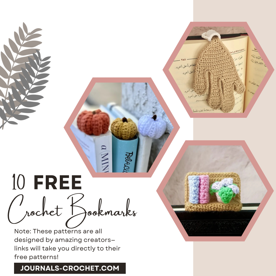 10 Free Cozy Crochet Bookmark Patterns