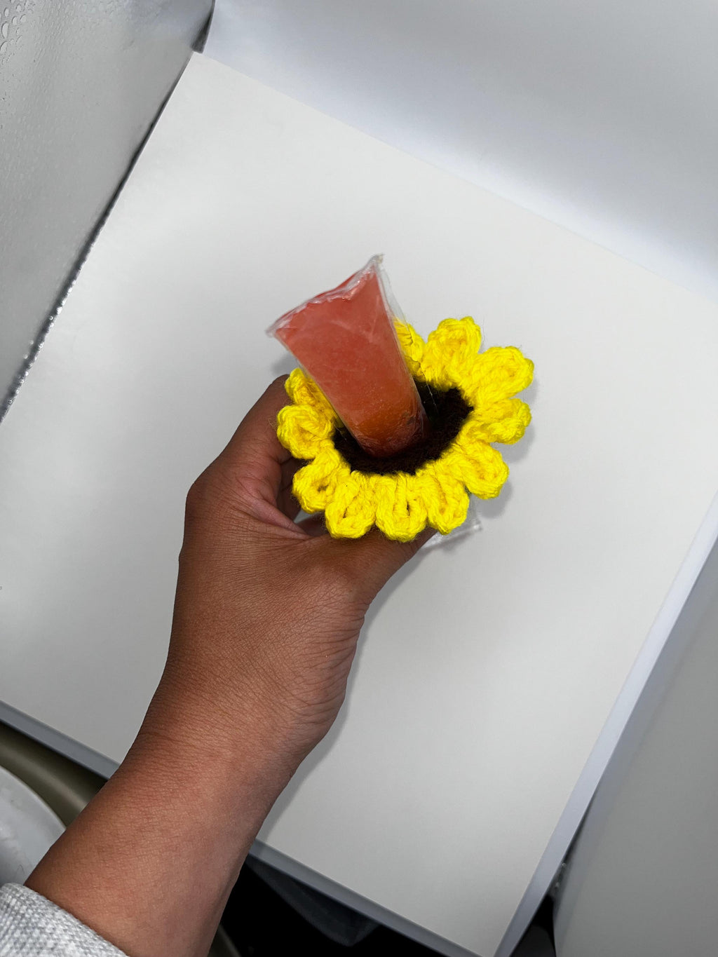 Sunflower Ice Pop Holder