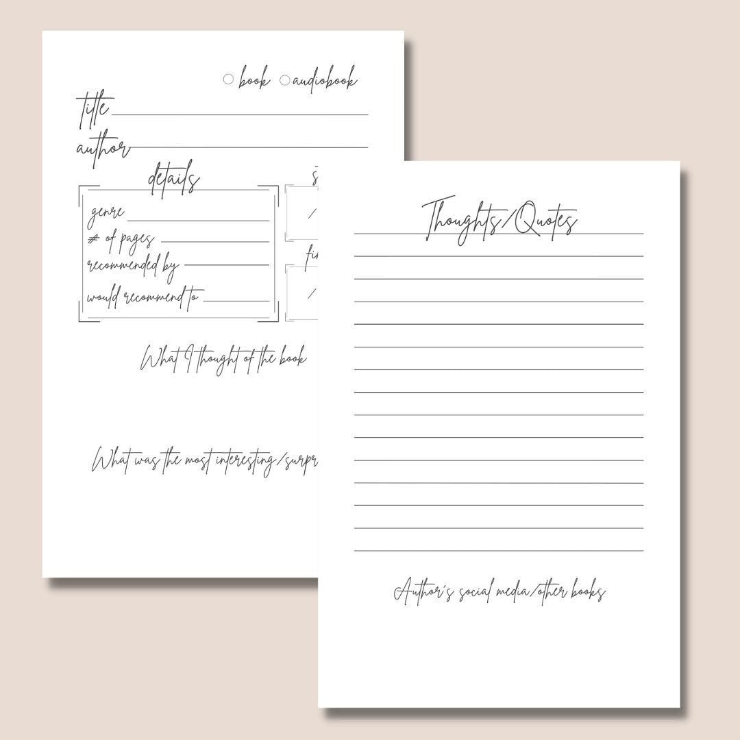 We Read to Know We Are Not Alone: Reading Tracker | Digital