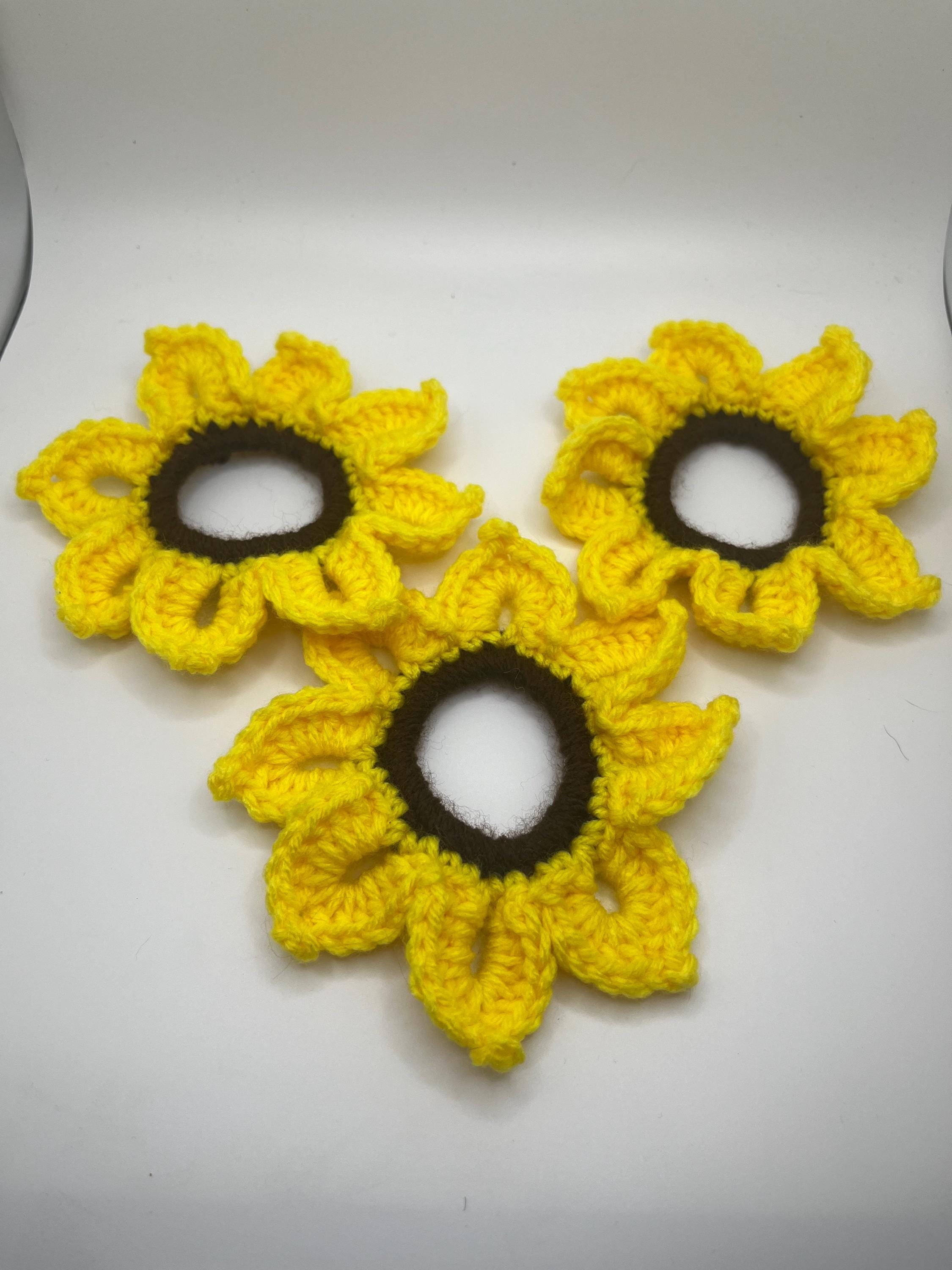 Sunflower Scrunchies