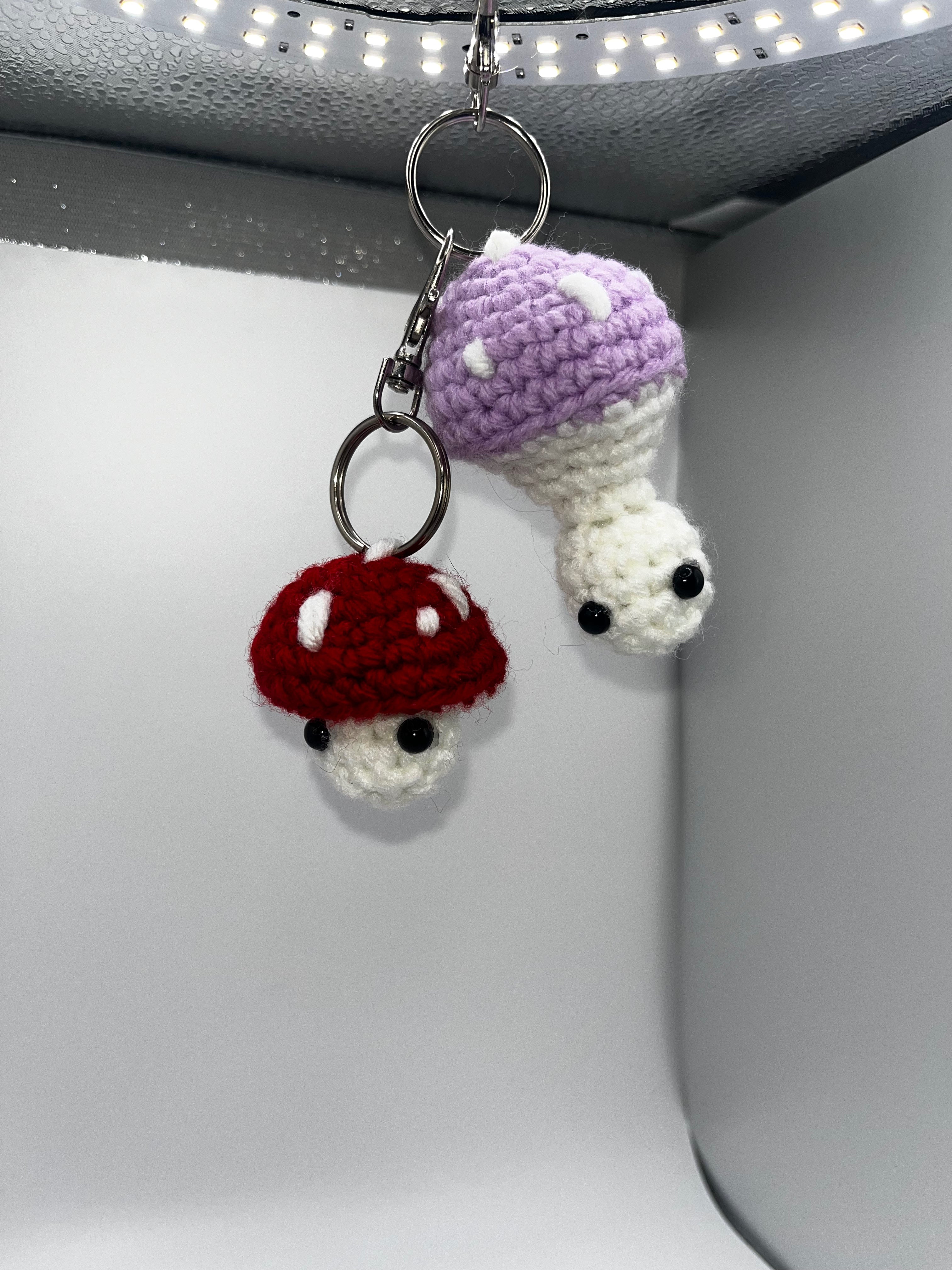 Pop Mushroom Keychain