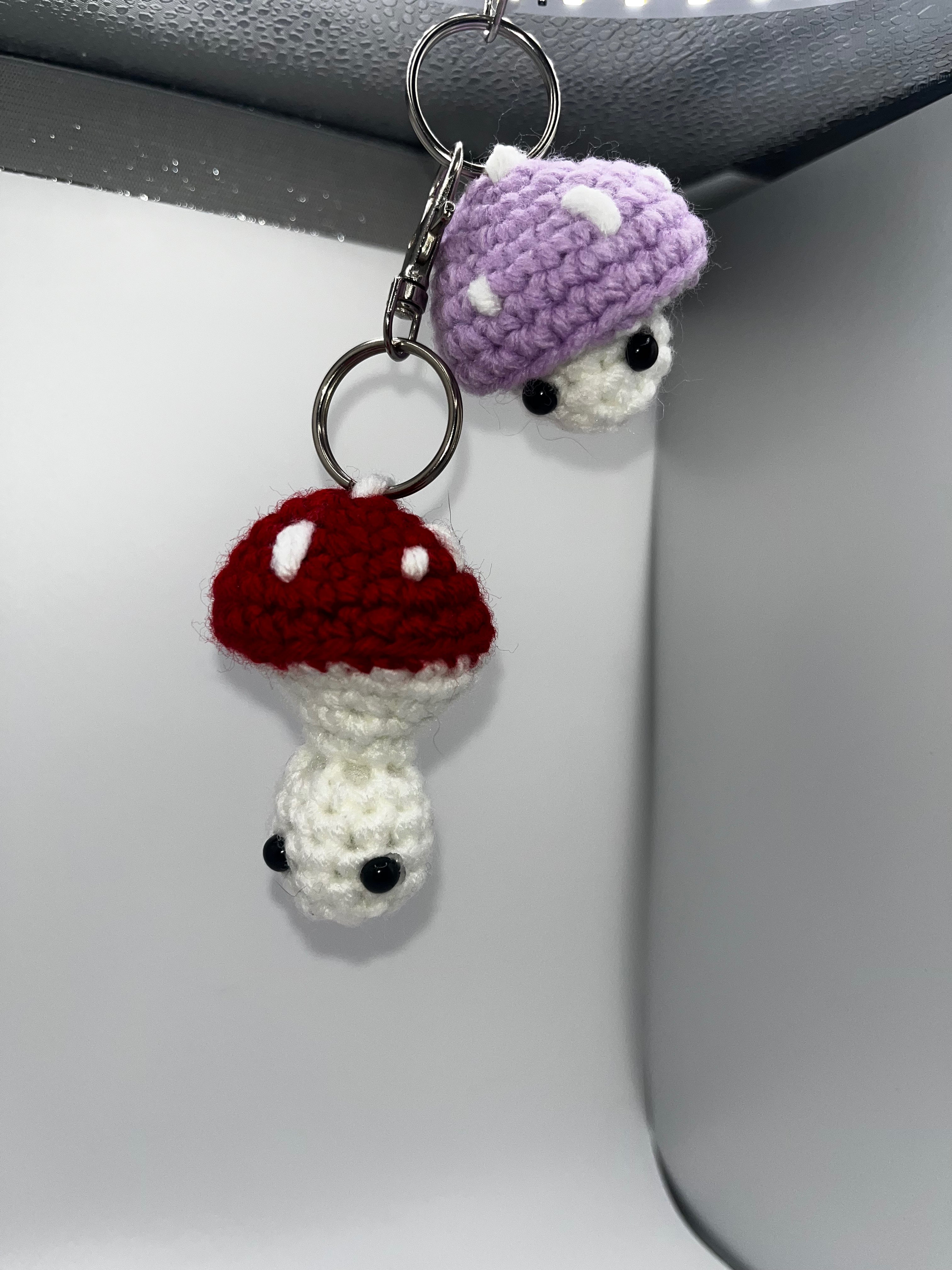 Pop Mushroom Keychain