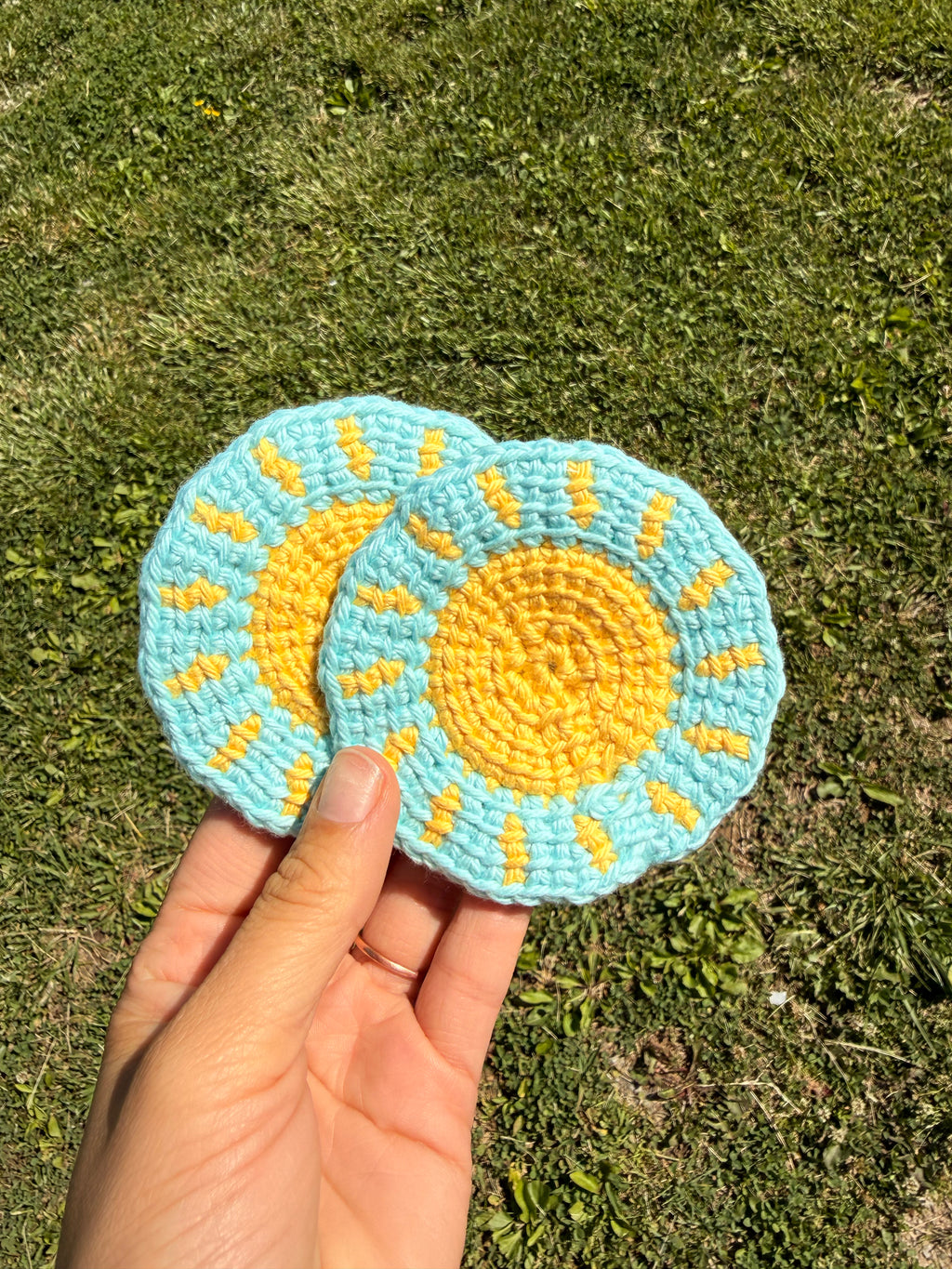 Sunny Day Car Coasters